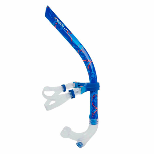 Трубка для плавания Speedo Centre Snorkel Blue/Orange