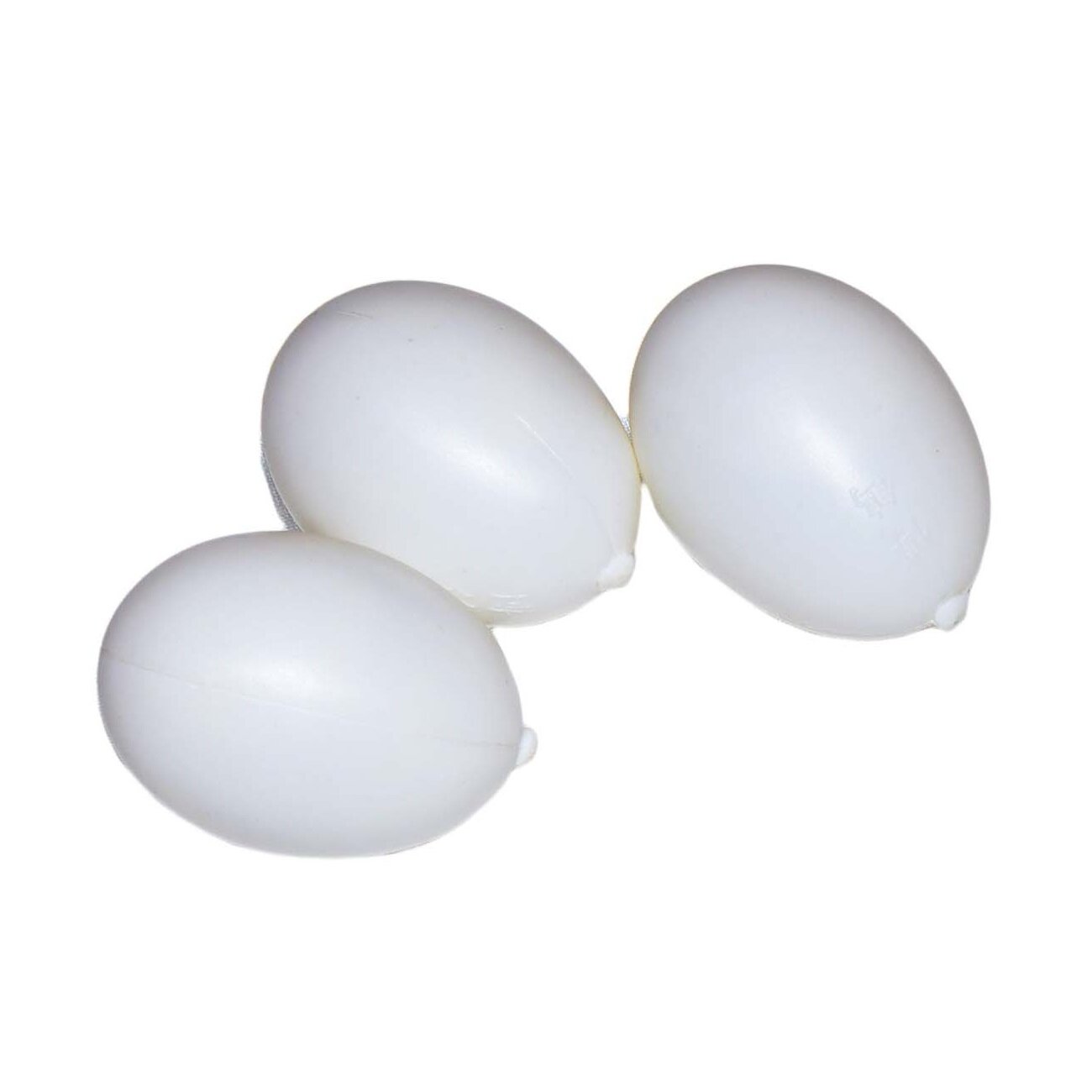 Пластиковое подменное перепелиное яйцо - 4 штуки