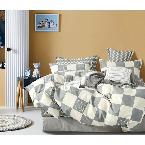 Постельное белье Tango (Танго) Евро, 4 наволочки TS04-X246 код1005, Сатин, 50x70 и 70x70