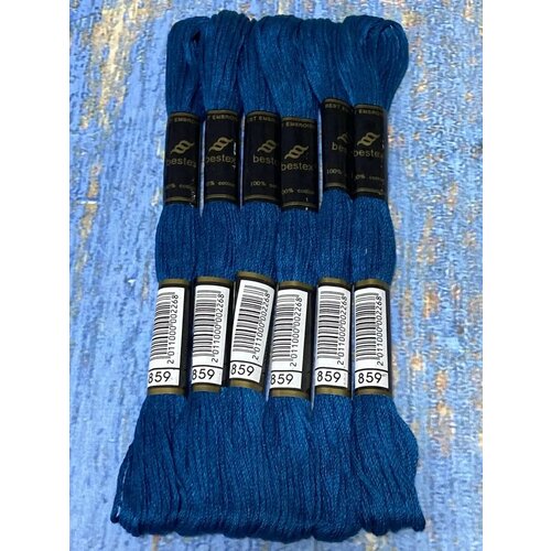 Набор ниток мулине Bestex нитки для вышивания и рукоделия вышивка крестом мулине