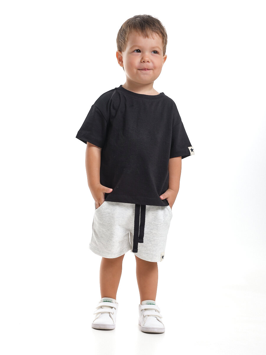 Футболка Mini Maxi, размер 80, черный