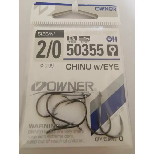 Крючок Owner 50355 №2/0 (6шт)