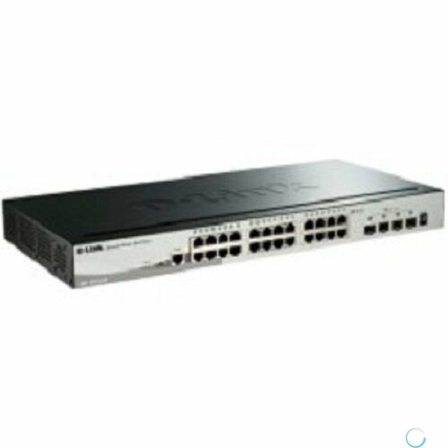 D-Link DGS-1510-28XA1A PROJ Настраиваемый L2 стекируемый коммутатор с 24 портами 101001000Base-T и 4 порта 35790₽