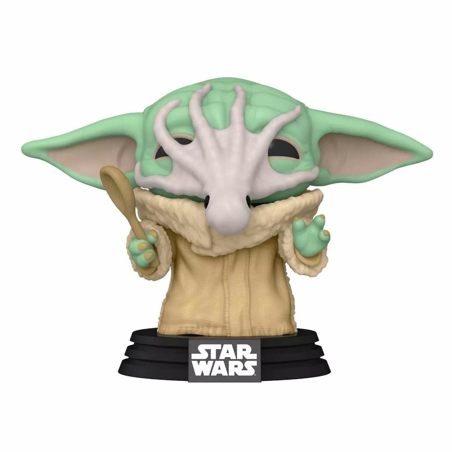 Фигурка Funko POP! Bobble Star Wars Mandalorian Grogu with Chowder Squid (Exc) 54528 / Фигурка Фанко ПОП! по мотивам франшизы "Звездные войны", Грогу — фото 1