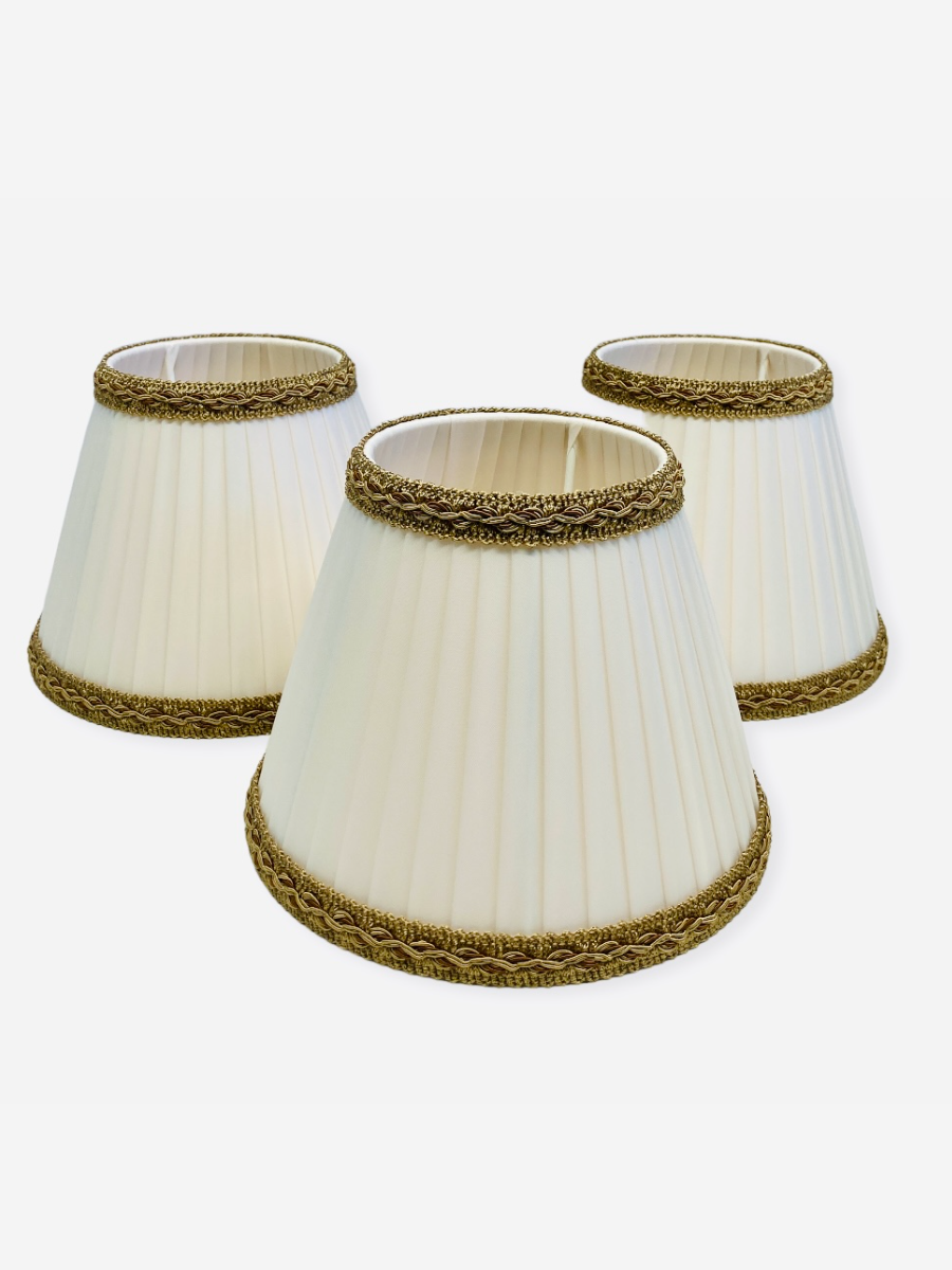 фото Абажур для люстры или бра 90х160Н120 молочный, цоколь Е-14