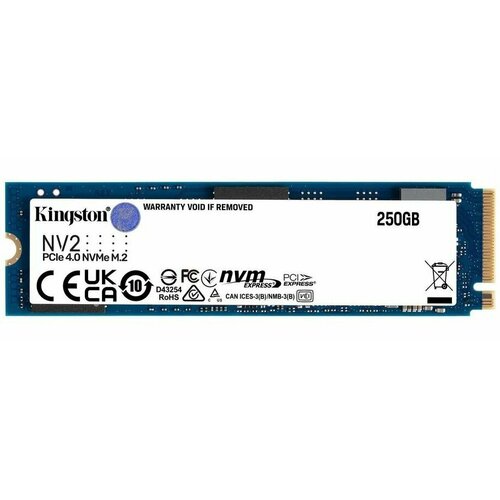 Твердотельный накопитель Kingston SSD 250Gb M.2 NV2 (SNV2S/250G)