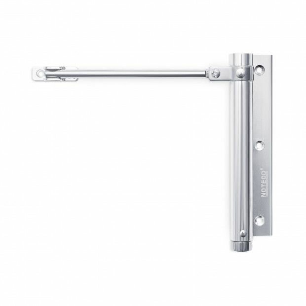 фото DS-16 Пружинный механический доводчик Notedo - серебро