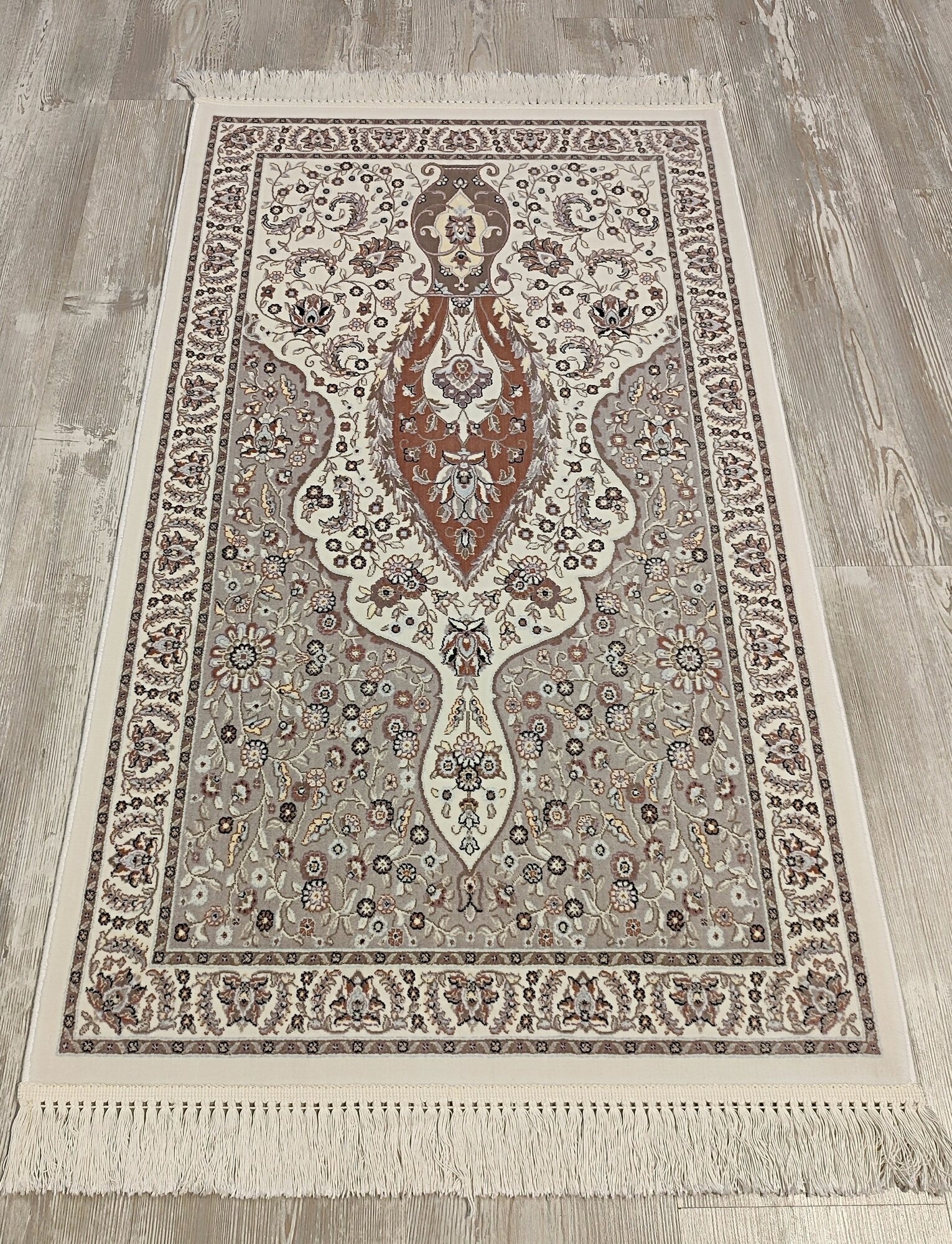 Ковер Roger Vanden Bergh Unique, молитвенный, для намаза, бамбуковый шелк — фото 1