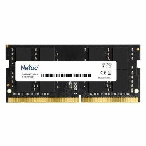 Оперативная память NETAC Basic NTBSD5N48SP-16 DDR5 - 1x 16ГБ 4800МГц, для ноутбуков (SO-DIMM), ECC, Ret, original