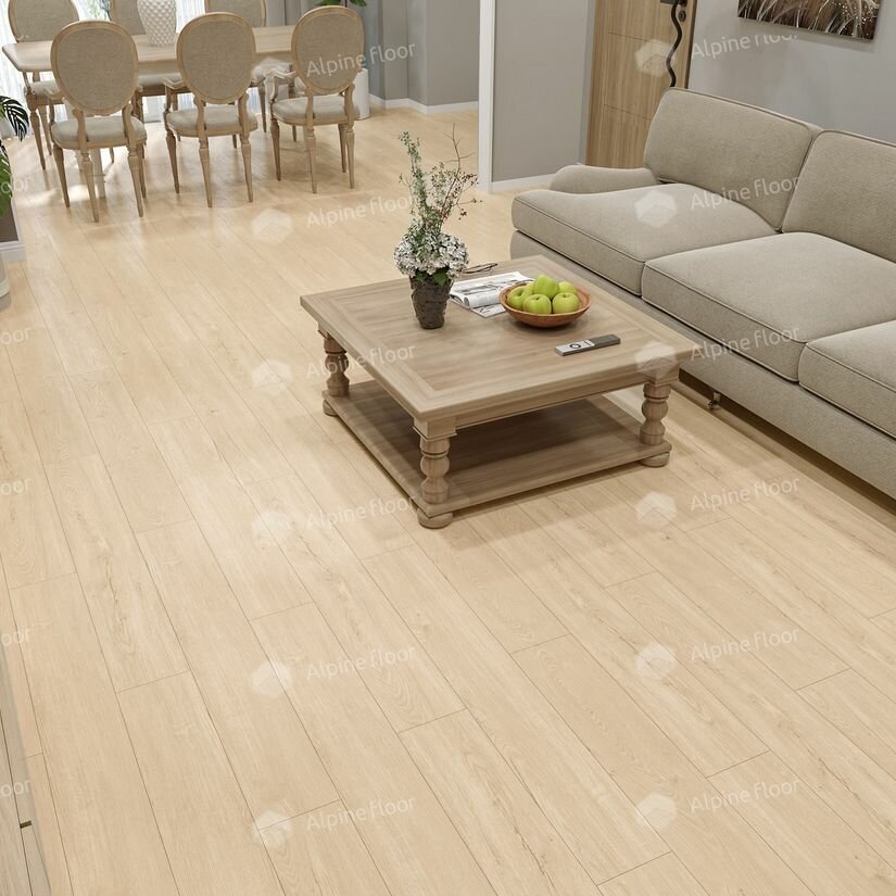 Изображение Виниловый ламинат Alpine Floor SEQUOIA LVT ЕСО 6-10 Секвойя Классик 2,245 м2, толщиной 3,2 мм