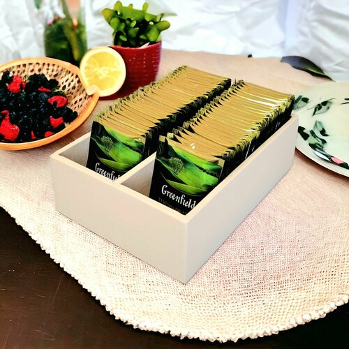 Подставка под чайные пакетики, цвет персиковый