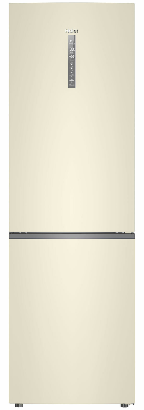 Двухкамерный холодильник Haier C2F636CCFDU1 No frost, бежевый