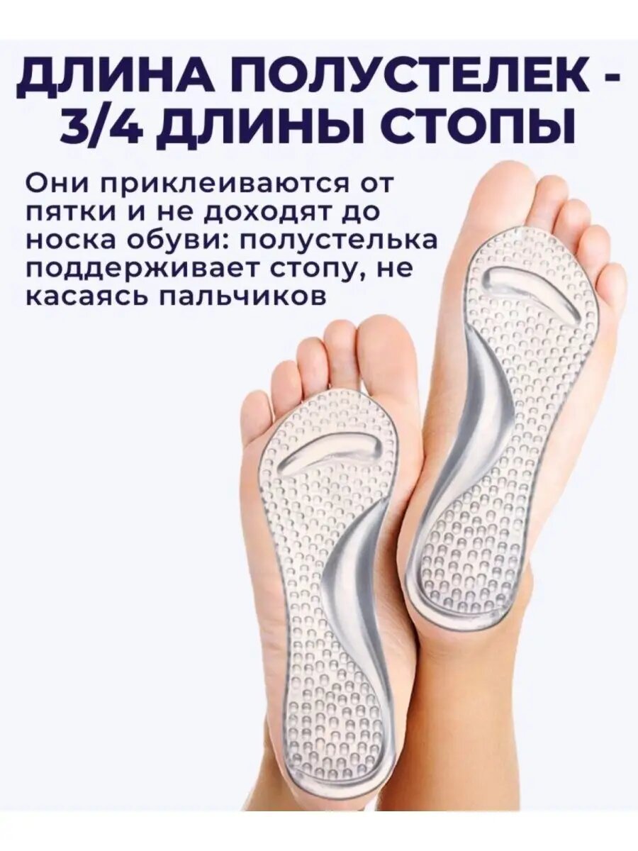 Картинки Стельки ортопедические в босоножки и для туфель