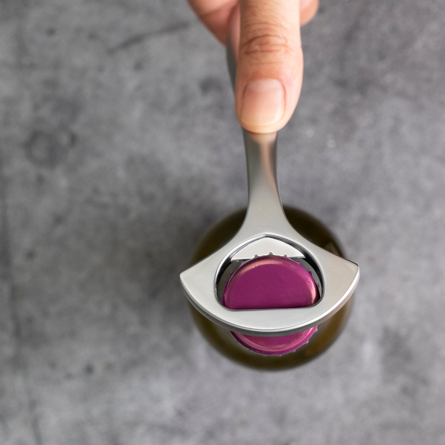 Открывалка для бутылок TalleR TR-65127, нескользящая, серебристая — фото 1