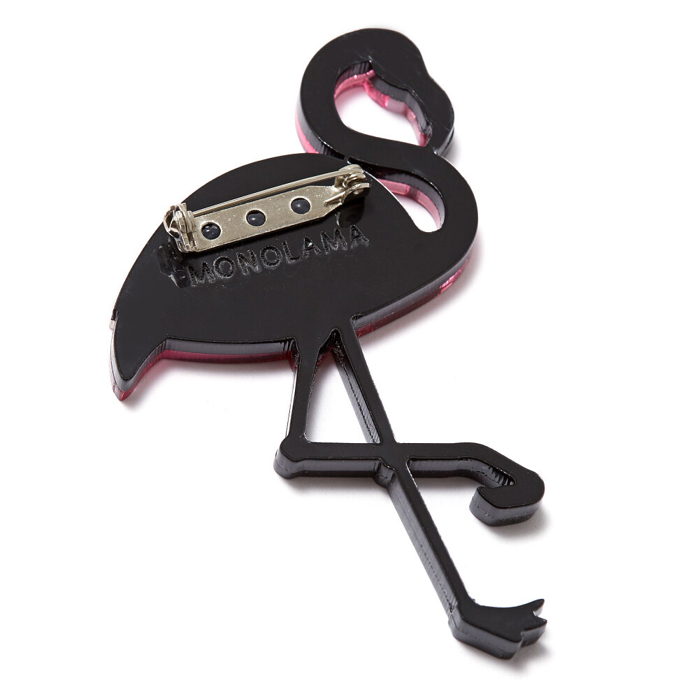 Брошь MONOLAMA, розовый — фото 1