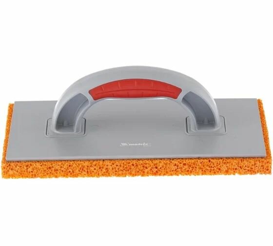 Терка пластмассовая гидрорезиновое покрытие 18 мм 270 x 130 мм двухкомпонентная ручка Matrix 86807