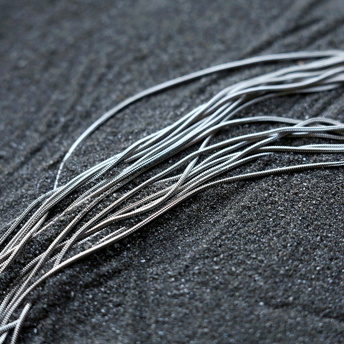 Цепь декоративная для бижутерии 2 м / цепочка для рукоделия /фурнитура для украшений, нержавеющая сталь, цвет стальной, 0.9 мм