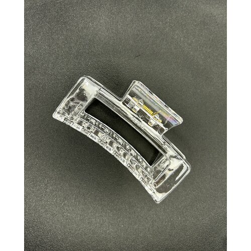 Краб для волосЗаколка-краб Fashion женский прозрачный пластиковый 220₽