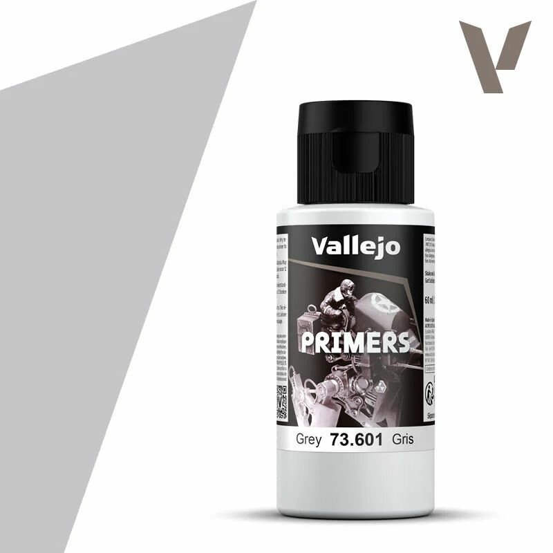 Акриловый грунт полиуретановый серый - Vallejo Surface Primer Grey 60мл.