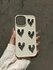 Чехол "О'кейси", силикон, с зеркальными сердцами, для iPhone 13, ...