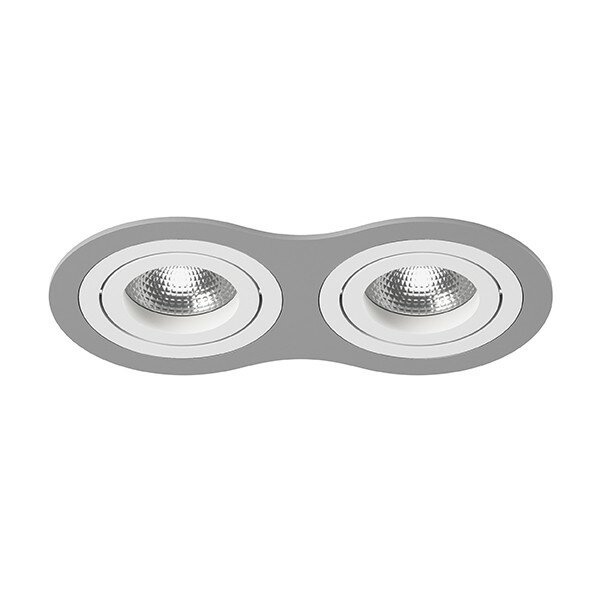 i6290606 Встраиваемый точечный светильник Intero 16 Double Round Lightstar (комплект из 217629+217606+217606) - фото №1