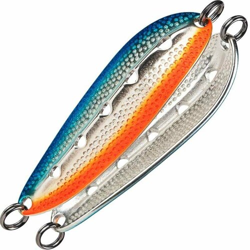 Блесна из латуни на лосося, покрыта серебром RB Скорпио 16гр - 127