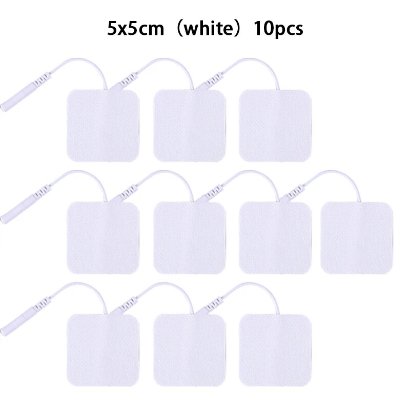 Электродные подушечки Yinhang 10 шт, 10pcs5x5cm white