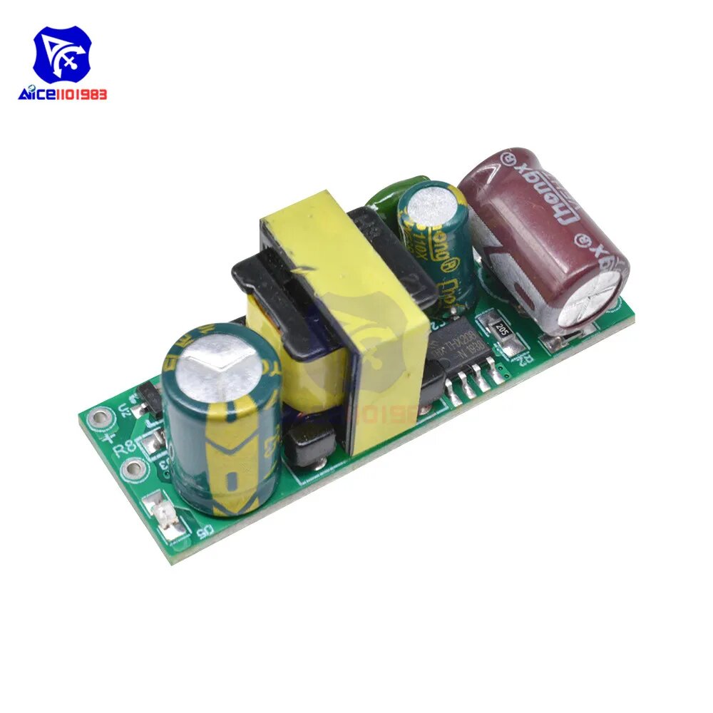 Diymore AC-DC понижающий преобразователь, понижающий модуль питания, трансформатор постоянного тока 12 В 400 мА