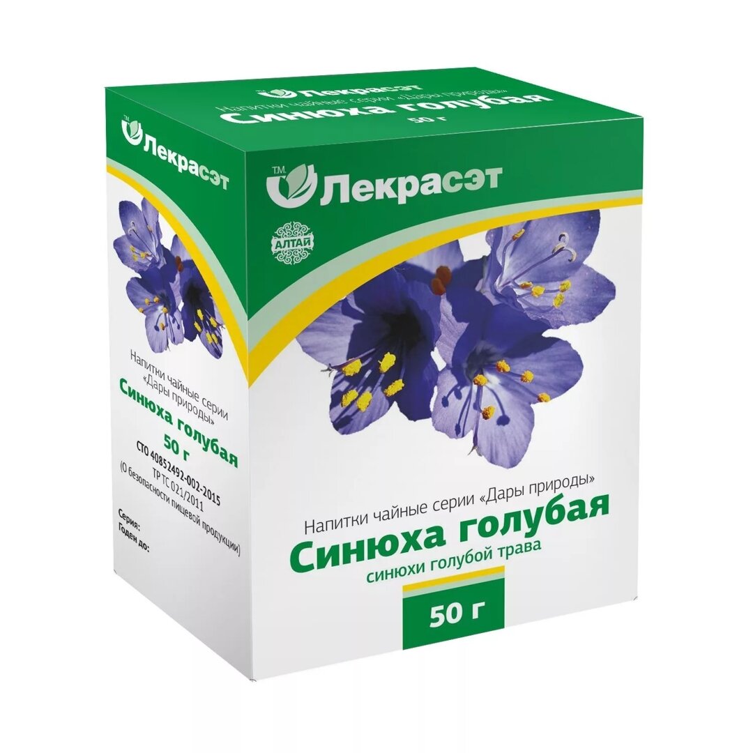 Синюха голубая трава, 50 грамм (Лекра Сэт) (производство Алтай)