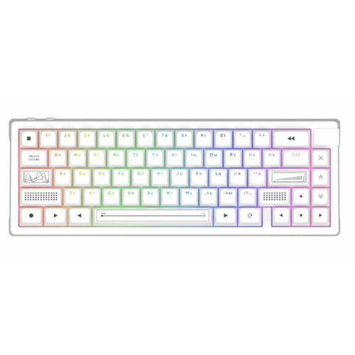 Клавиатура проводная Dark Project KD65A Wireless DP-DK-65A-010100-GZR 12900₽