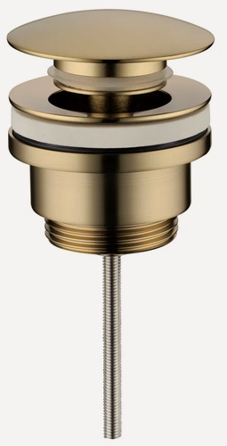 Изображение товара Донный клапан Grocenberg GB106MG, для раковины, латунь, клик-клак, матовое золото