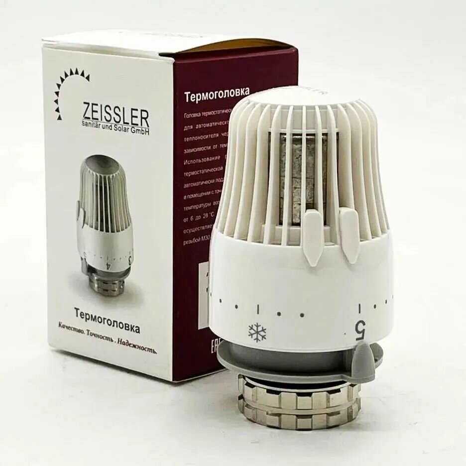 Термоголовка жидкостная M30х1.5. ZEISSLER артикул. TH-D-0101