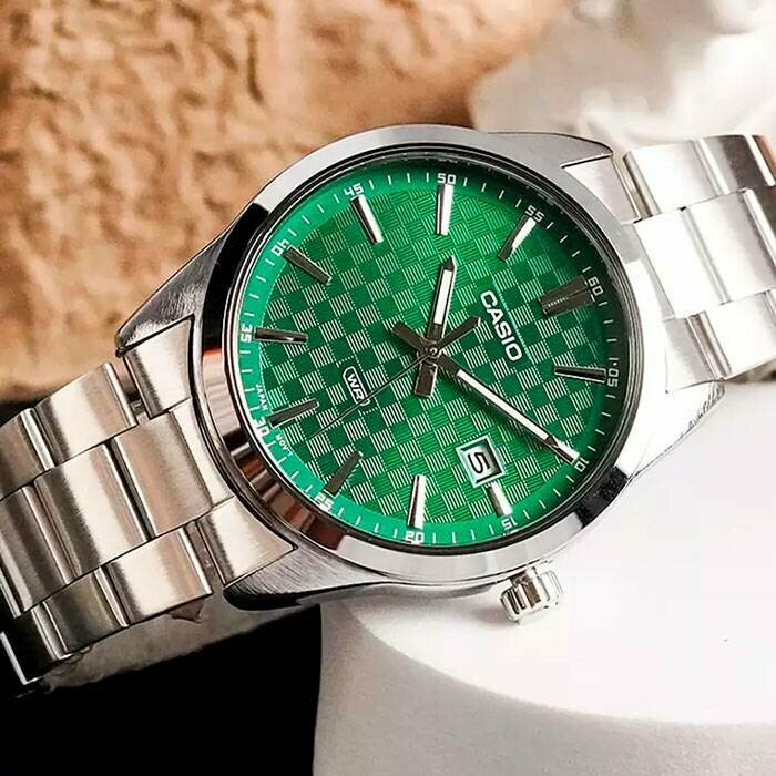 Наручные часы CASIO, серебряный — фото 1