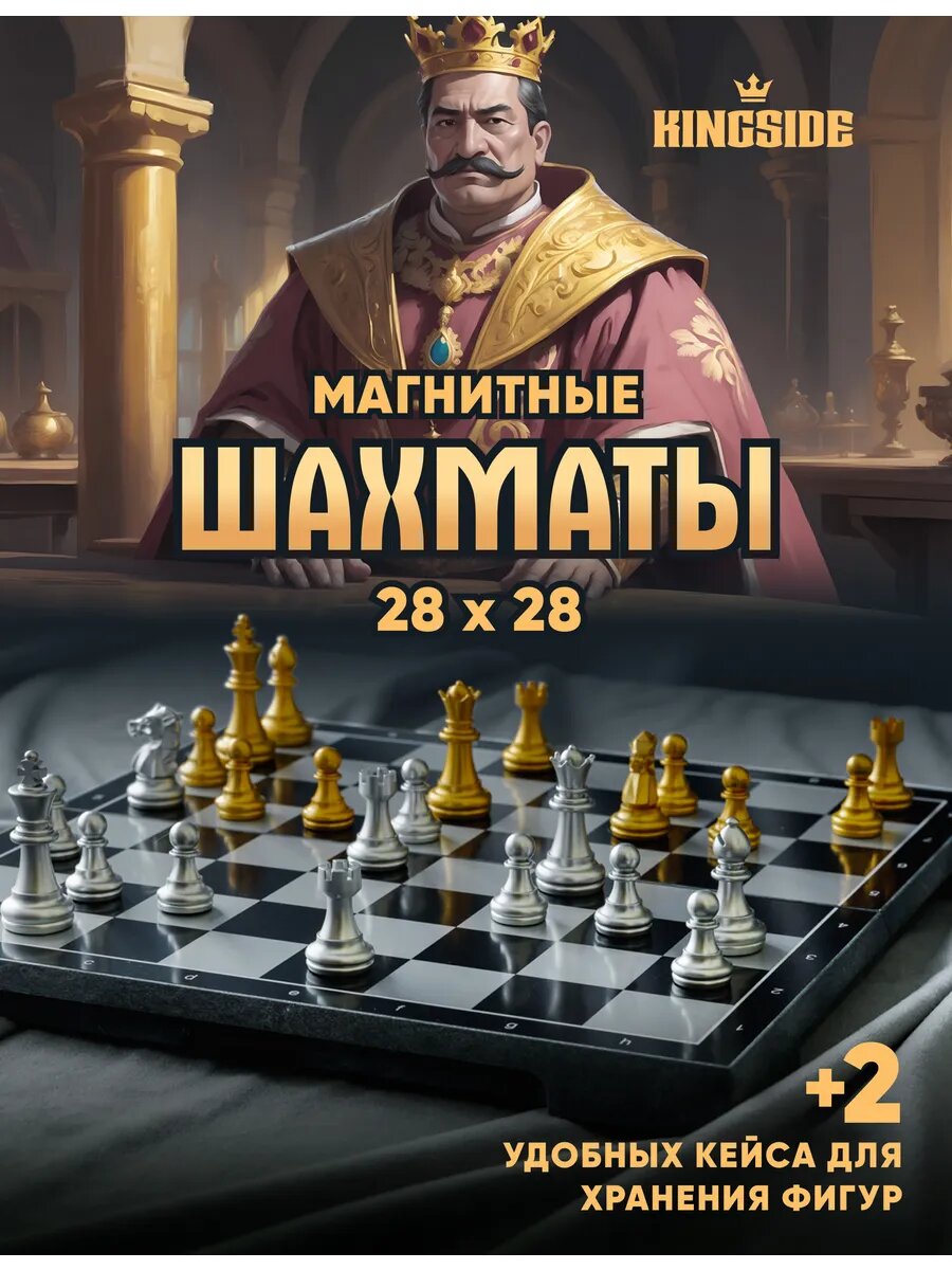 Магнитные шахматы дорожные