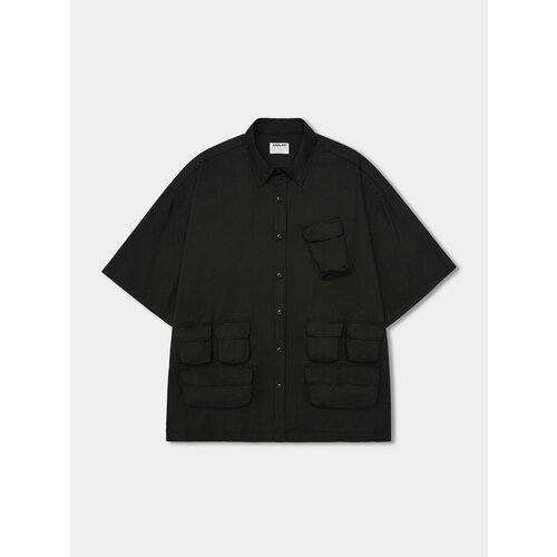 фото Рубашка anglan slather utility pocket, размер one size, black