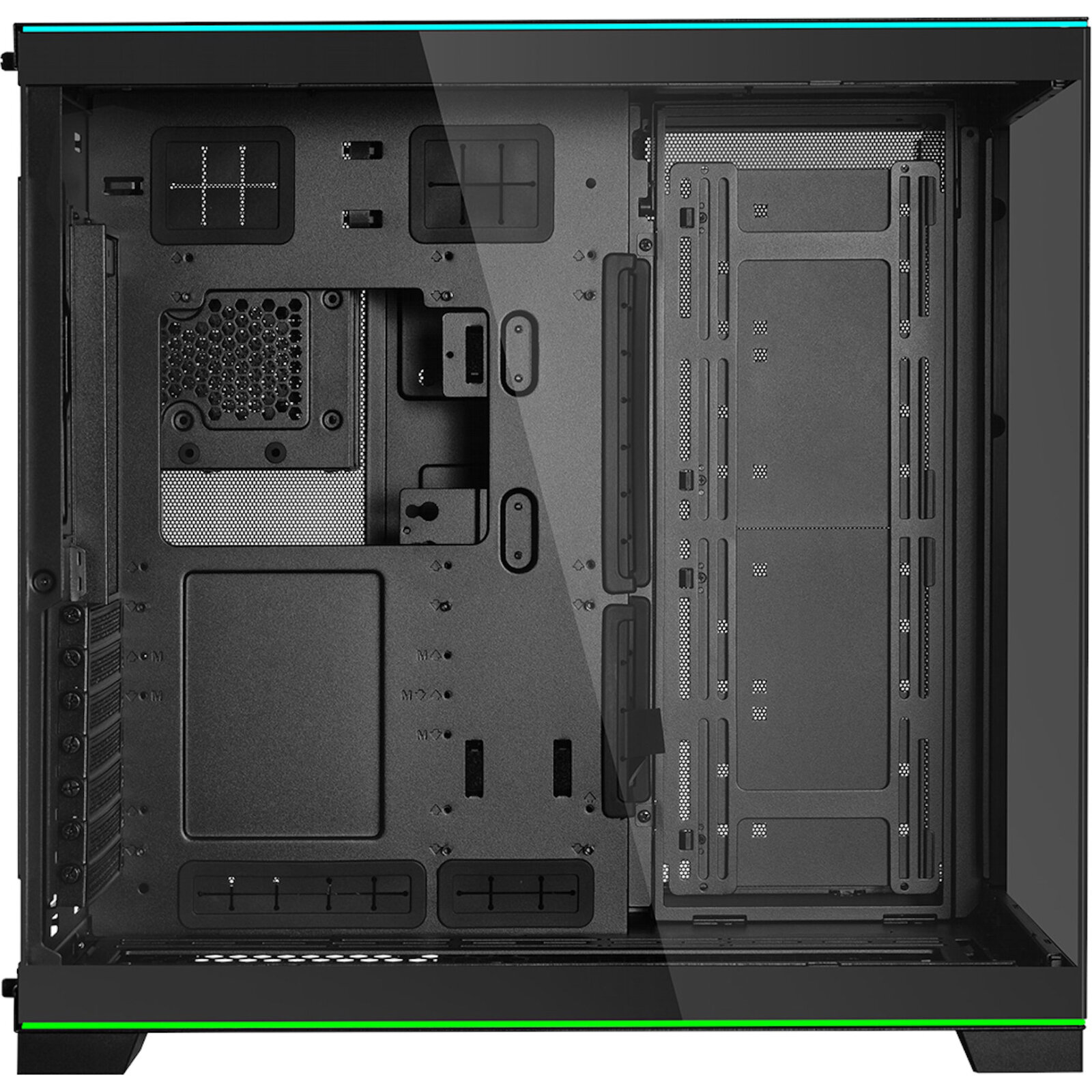 Корпус для компьютера Lian Li O11 Dynamic EVO G99. O11DERGBX.00 Black (E-ATX, без БП, 2хUSB 3.0, 1хUSB Type-C, с окном) — фото 1