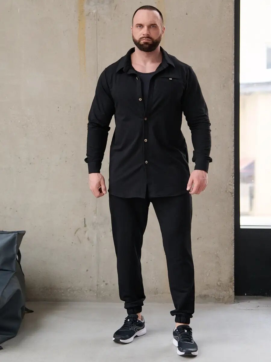 Костюм спортивный GAL and YOU, размер 2XL, чёрный — фото 1