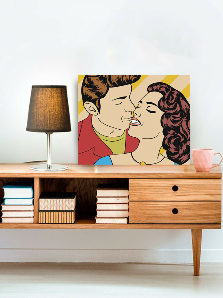 Картина по номерам "Влюблённая пара" — фото 1