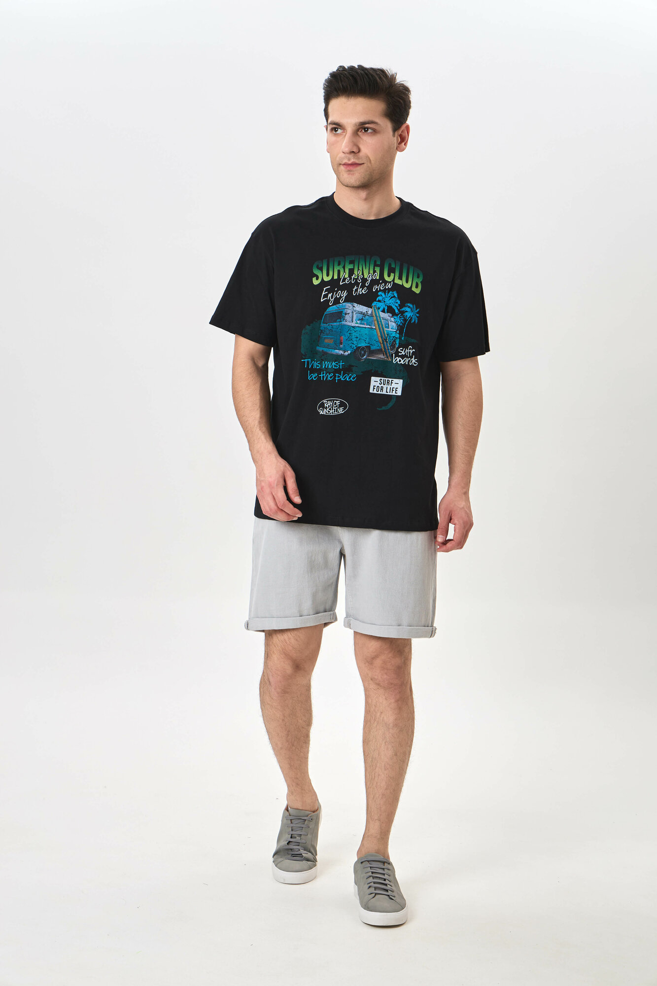 Шорты TERRA PRO, размер 34, grey — фото 1