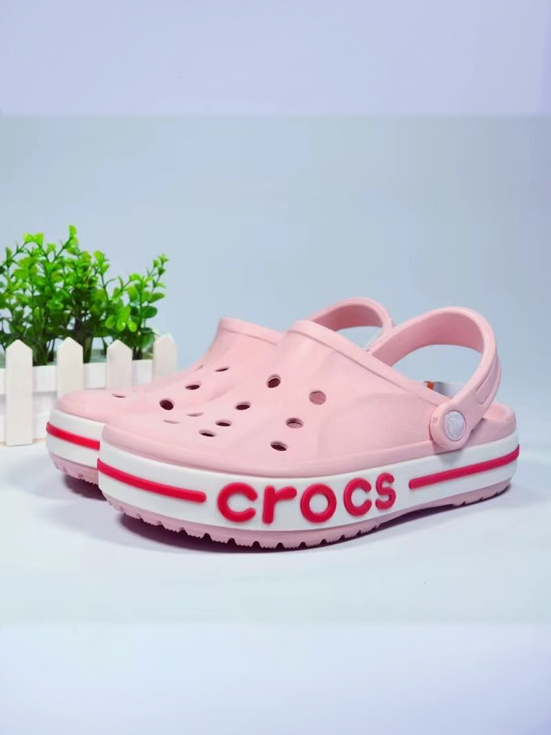 Биркенштоки Crocs crocs slippers, размер 39, розовый, — фото 1