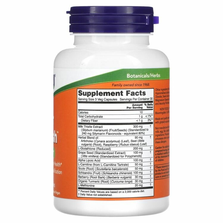 Картинки Now Foods, Liver Refresh, Поддержка печени, 90 растительных капсул