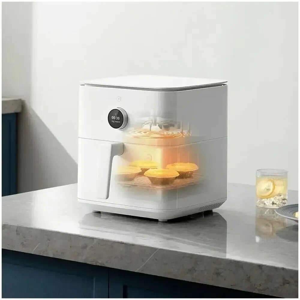Проекторы И Экраны Xiaomi Аэрогриль Xiaomi Smart Air Fryer 6.5L, белый, с отсрочкой старта