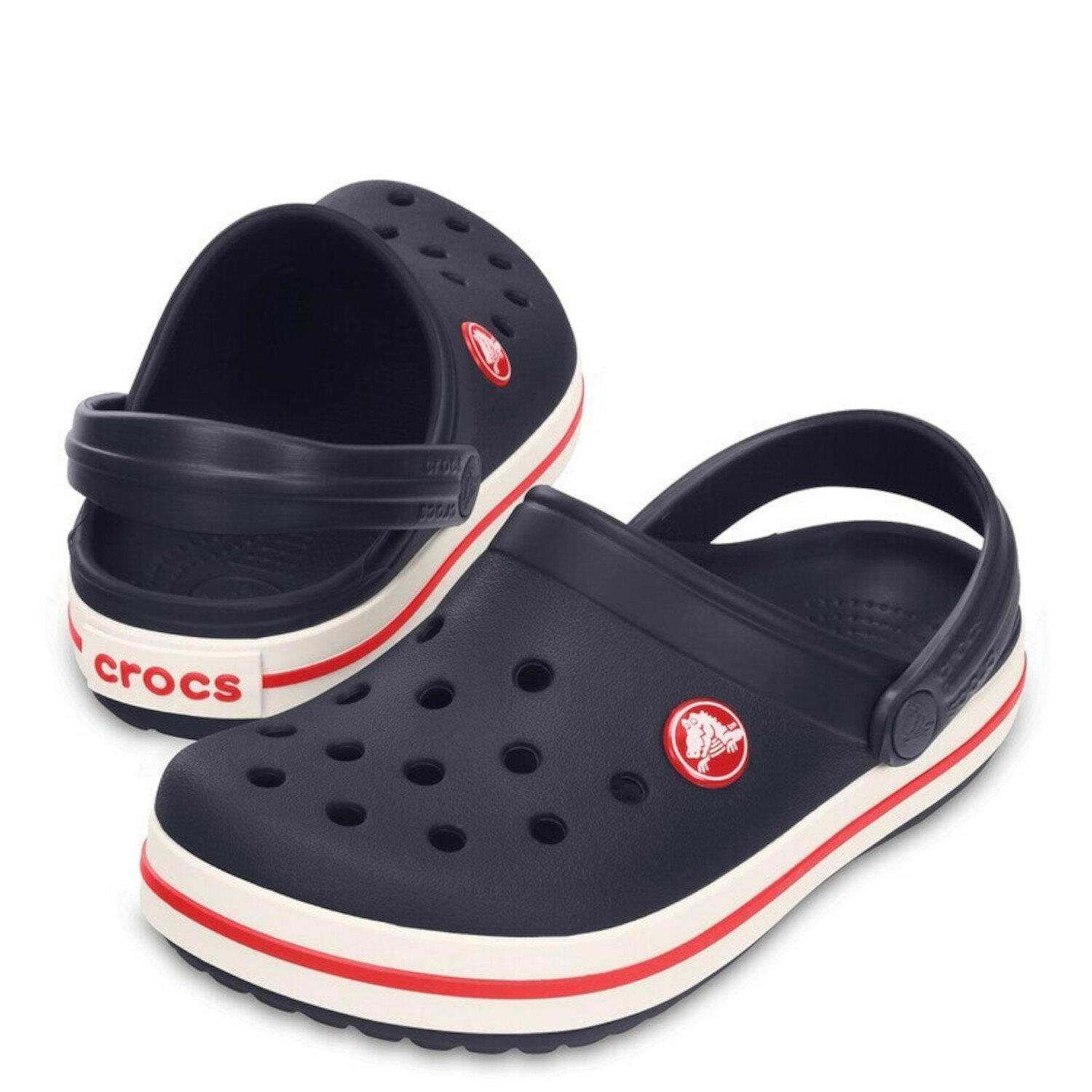 Сабо Crocs Crocband Clog, размер M9/W11 US, синий — фото 1