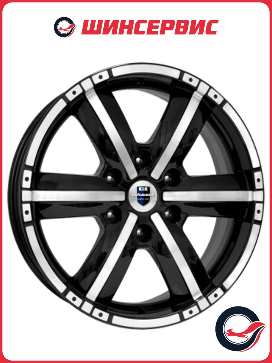 Литой диск КиК Окинава-Оригинал R17x7.5J 6x139.7 ET30 ЦО106.1