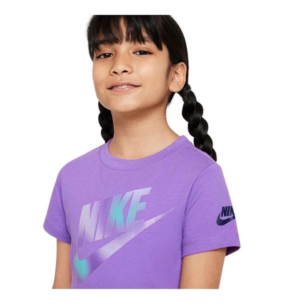 Футболка NIKE, размер 6 лет, фиолетовый — фото 1