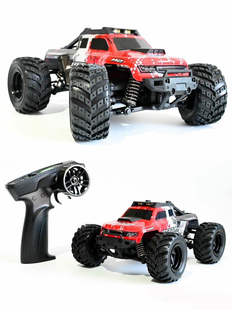 Радиоуправляемый монстр RCM Recon MT (красный) 4WD 2.4G 1/20 RTR - RCM-RECON-RED