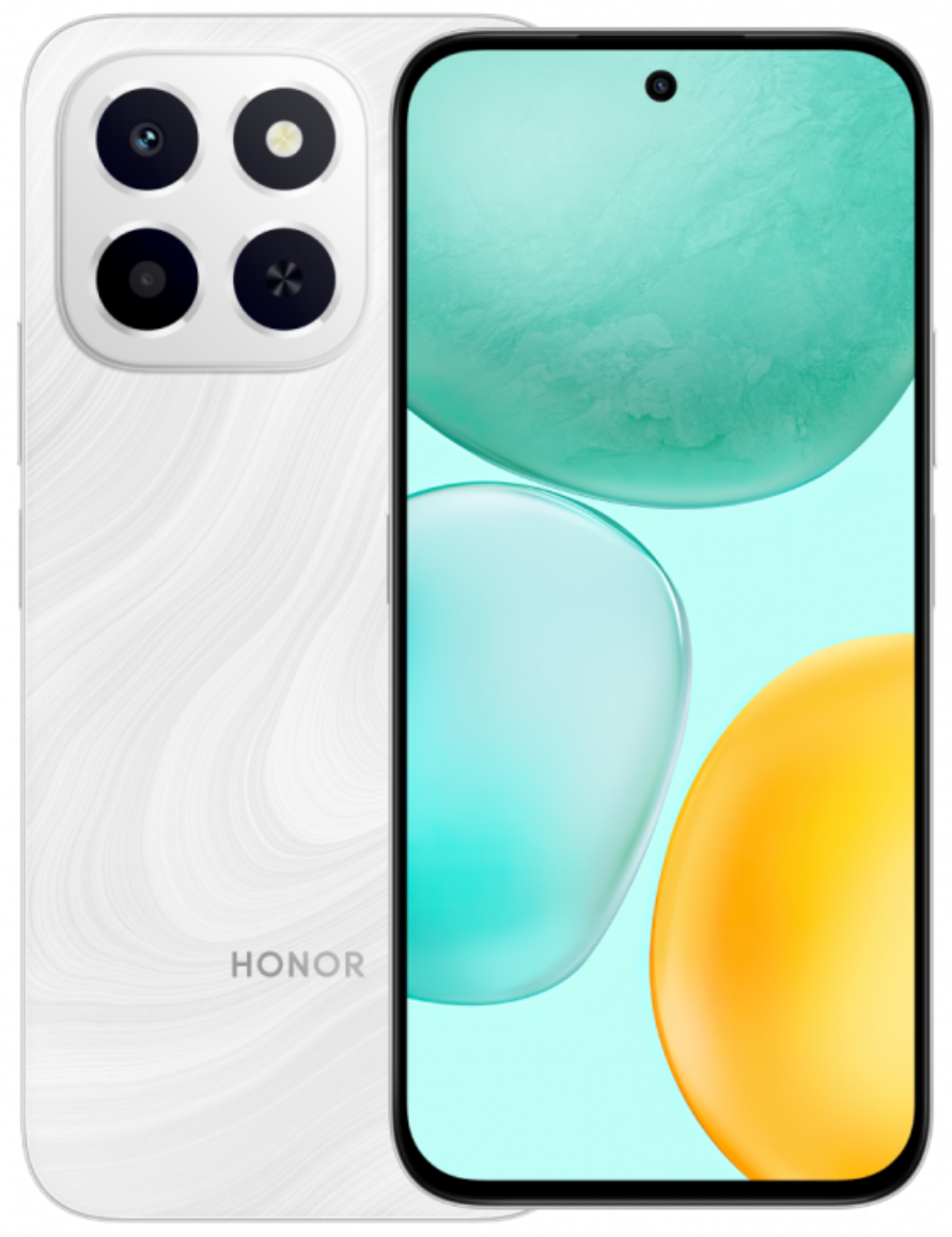 Смартфон HONOR "X6c", 6GB/128ГБ, NFC, камера 50-99МП, экран 1600х720, белый