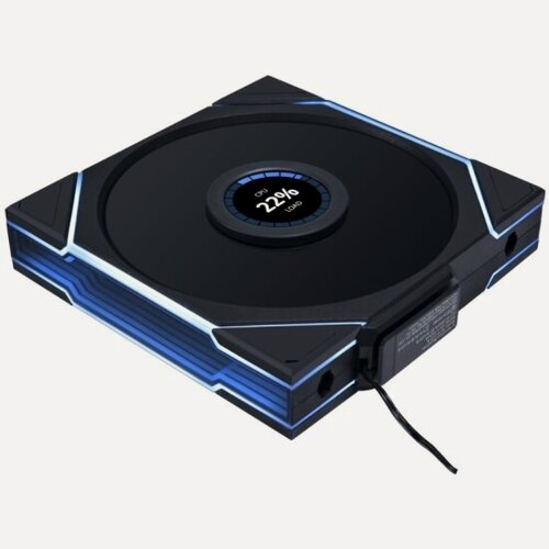 Изображение товара Вентилятор для корпуса Lian LI UNI FAN TL WIRELESS LCD 140 Black (G99.14TLLCD1W1B. R0)