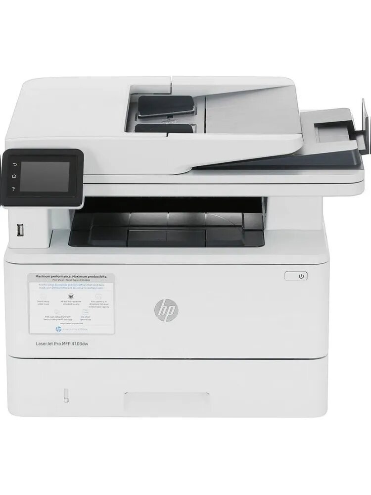 Лазерный принтер HP LaserJet Pro MFP 4103, сетевой, двусторонняя печать — фото 1