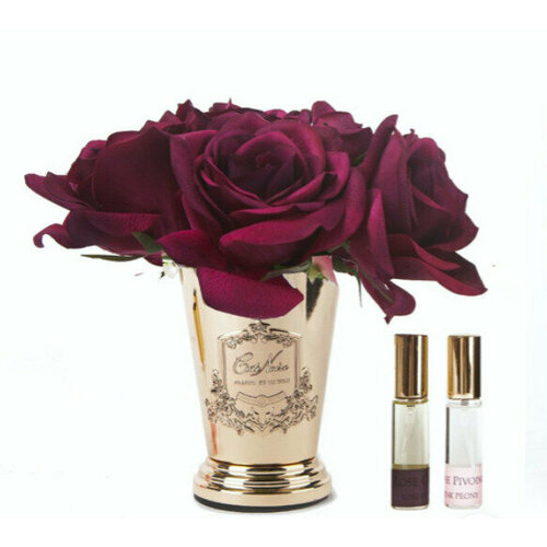 Букет ароматизированный Cote Noire SEVEN ROSE CARMINE RED GOLD